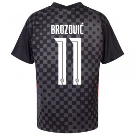 Hrvatska Marcelo Brozovic 11 Gostujući Nogometni Dresovi  EURO 2020